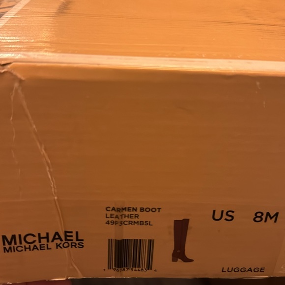 Michael Kors Carmen Leather Riding Boot - Picture 6 of 7